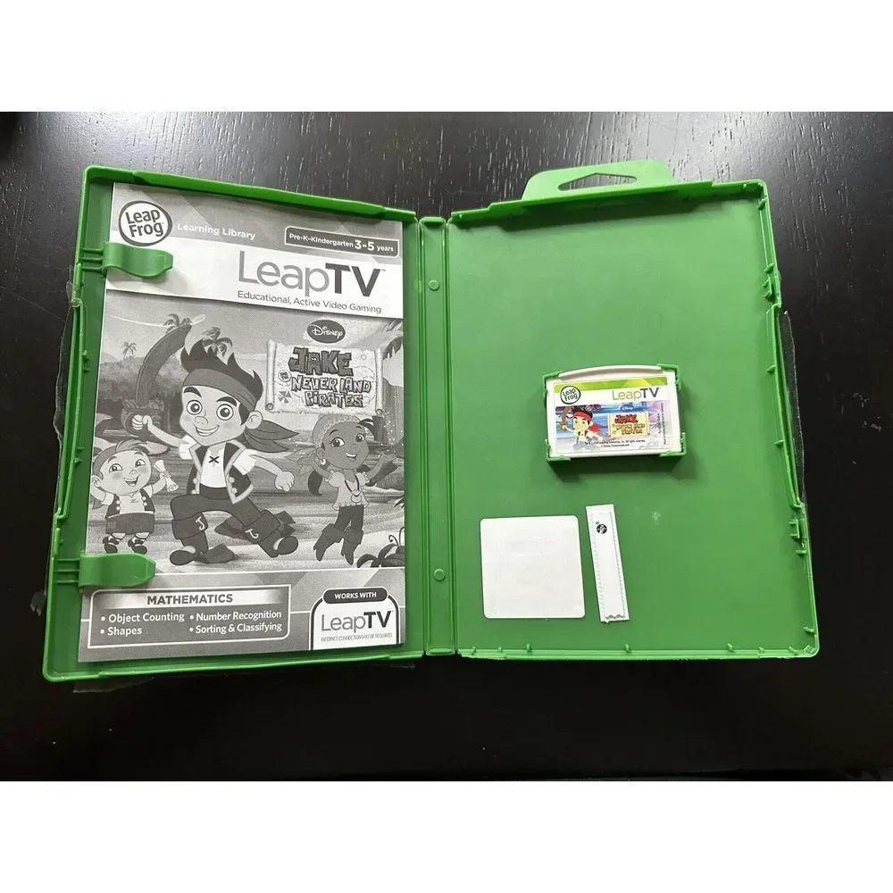 LeapFrog's LeapTV DISNEY'S JAKE & THE NEVERLAND PIRATES - FAST /FREE SHIPPING‎